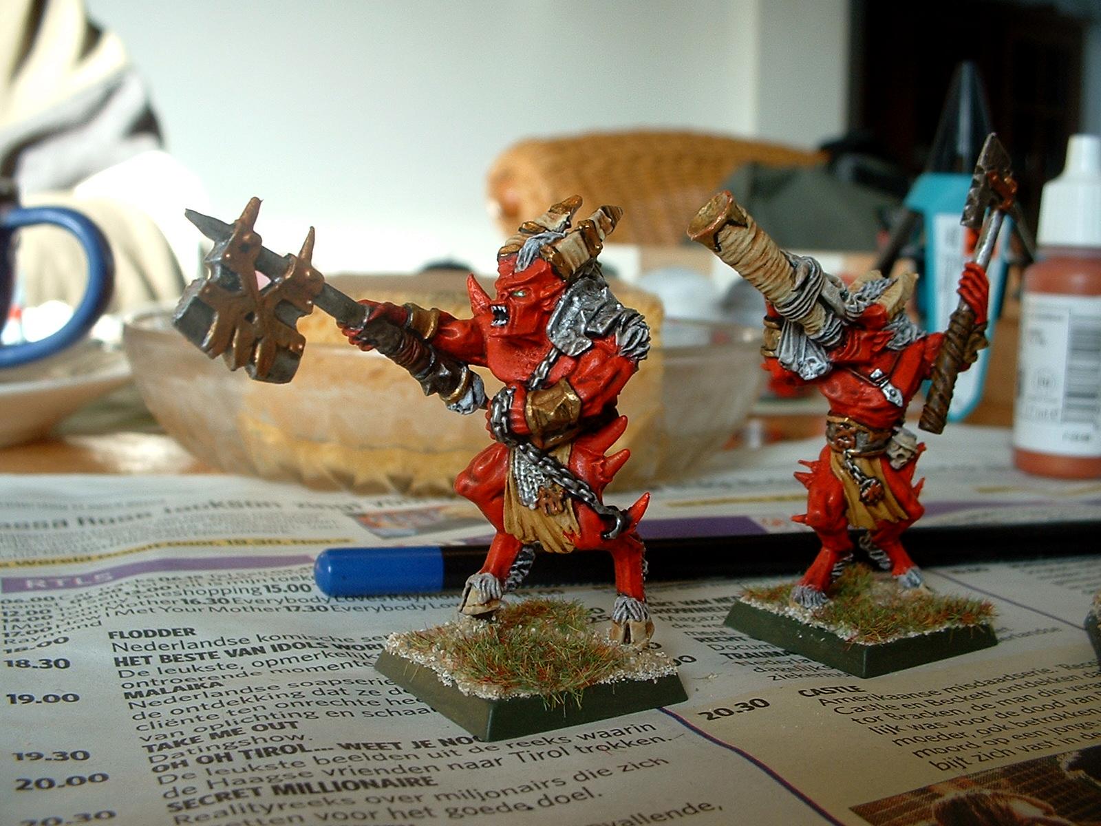 WARHAMMER CHAOS - The Old World - Bloodletter Pro Painted EUR 50,00
